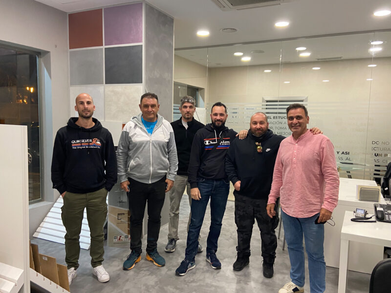 Curso de aplicación microcemento