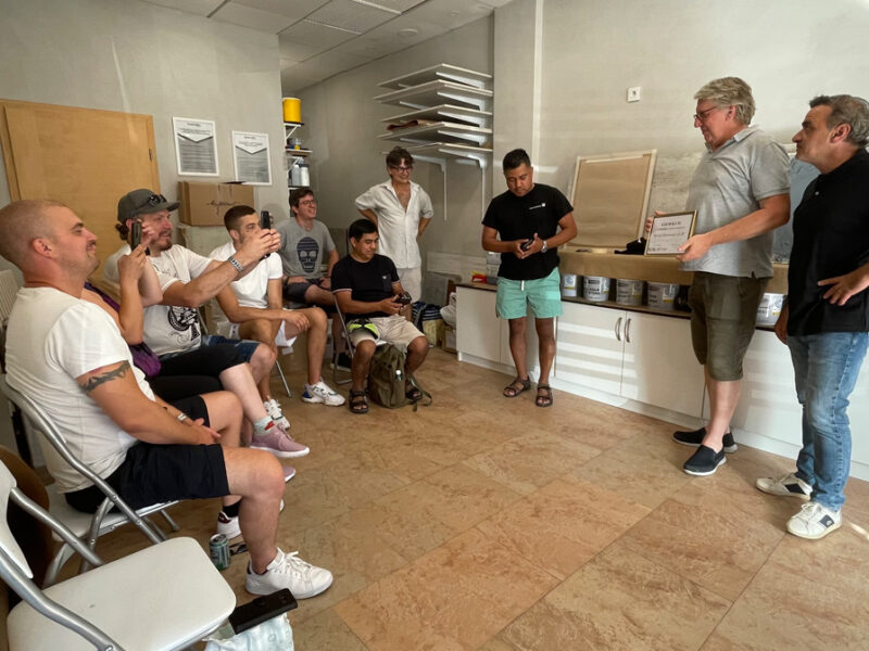 Curso de aplicación microcemento